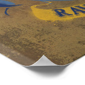 Poster Harry Potter | Rustic Ravenclaw Painting (Coin)
