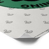 Poster Harry Potter | SLYTHERIN™ Caractéristiques graphiq (Coin)