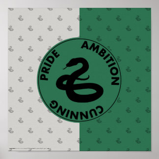 Poster Harry Potter | SLYTHERIN™ Caractéristiques graphiq