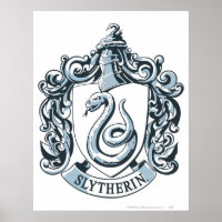 Harry Potter | Slytherin Crest - Bleu glacé