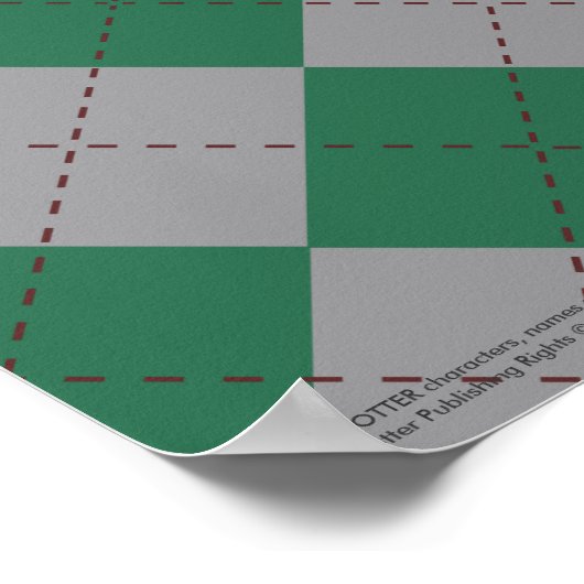 Poster Harry Potter | Slytherin House Pride Crest (Coin)