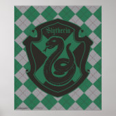 Poster Harry Potter | Slytherin House Pride Crest (Devant)