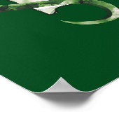 Poster Harry Potter | SLYTHERIN™ Serpent Aquarelle (Coin)