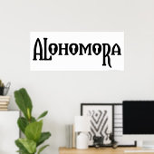 Poster Harry Potter Spell | Alohomora (Bureau à domicile)