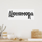 Poster Harry Potter Spell | Alohomora (Cuisine)
