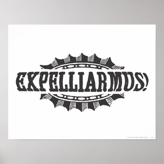 Poster Harry Potter Spell | Expelliarmus ! (Devant)