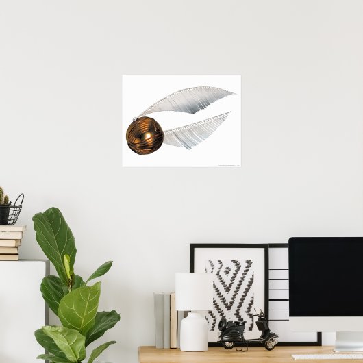 Poster Harry Potter Spell | Golden Snitch (Bureau à domicile)