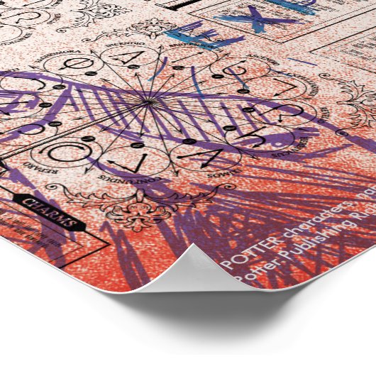 Poster Harry Potter Spell | PATRONUM™Esquisse de stade (Coin)