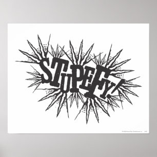 Poster Harry Potter Spell   Stupéfiant !