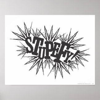 Poster Harry Potter Spell | Stupéfiant !