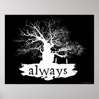 Poster Harry Potter Spell| Toujours citer la silhouette
