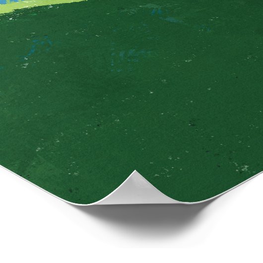 Poster HARRY POTTER™ Surplombant le château HOGWARTS™ (Coin)