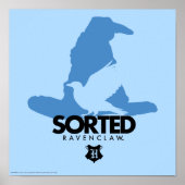 Poster Harry Potter | Trié dans la maison RAVENCLAW™ (Devant)