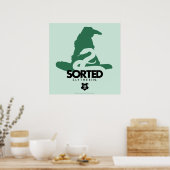 Poster Harry Potter | Trié dans la maison SLYTHERIN™ (Cuisine)