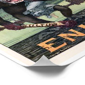 Poster Harry Rhopps détruit l'art Vintage (Coin)