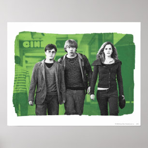Poster Harry, Ron et Hermione 1