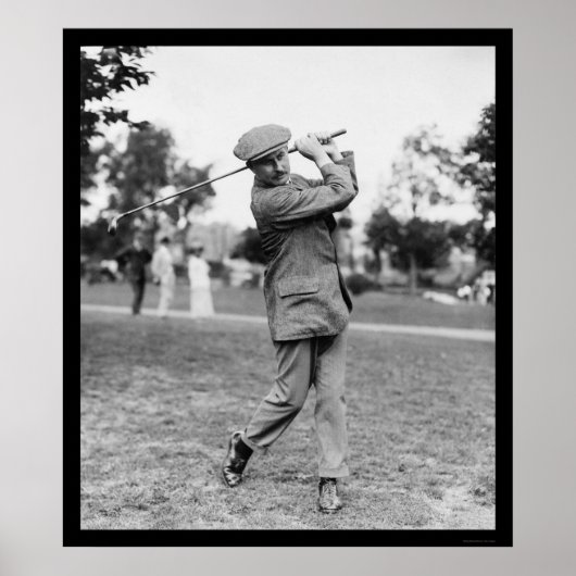 Poster Harry Vardon, six fois champion américain de golf (Devant)