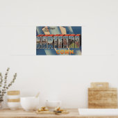 Poster Hartford, Connecticut - Scènes de grandes lettres  (Cuisine)