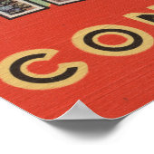 Poster Hartford, Connecticut - Scènes de grandes lettres (Coin)