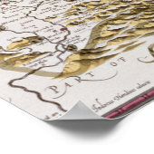 Poster Hartfordshire et la situation de Hartford (Coin)