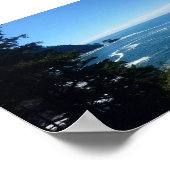Poster Hart's Cove, côte de l'Oregon (Coin)