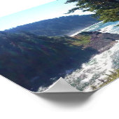 Poster Hart's Cove, côte de l'Oregon (Coin)