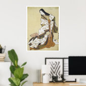Poster Harunobu (Bureau à domicile)