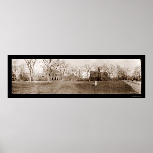 Poster Harvard Cambridge, MA Photo 1910 (Devant)