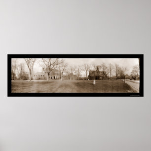 Poster Harvard Cambridge, photo 1910 de mA