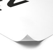 Poster Hashtag 18 Anniversaire 2007 (Coin)