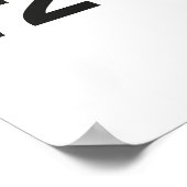 Poster Hashtag 2009 16 Anniversaire (Coin)