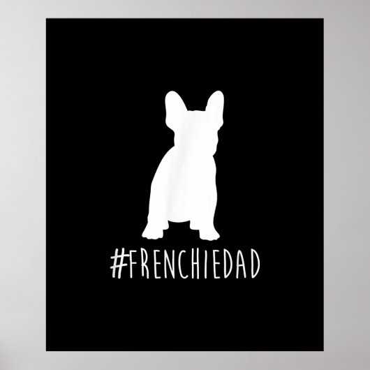 Poster hashtag | frenbuldog dad venge (Devant)