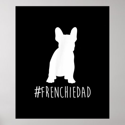 Poster hashtag | frenbuldog dad venge (Devant)