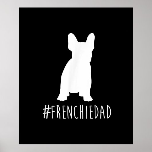 Poster hashtag | frenbuldog dad venge (Devant)