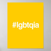 POSTER HASHTAG LGBTQIA (Devant)