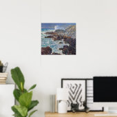 Poster Hassam - Algues et ressac, Appledore au coucher du (Bureau à domicile)