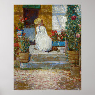 Poster Hassam - Au Soleil 1888