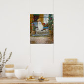 Poster Hassam - Au Soleil 1888 (Cuisine)