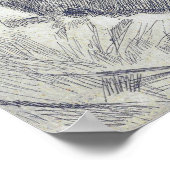 Poster Hassam - Autoportrait (Coin)