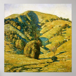 Poster Hassam - Colline du Soleil, San Anselmo, Californi