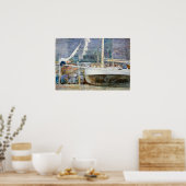 Poster Hassam - Drydock Gloucester (Cuisine)