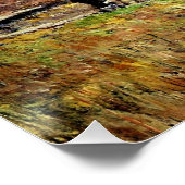 Poster Hassam - Fin de la ligne Trolley, Oak Park, IL (Coin)