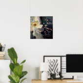 Poster Hassam - La Sonate (Bureau à domicile)