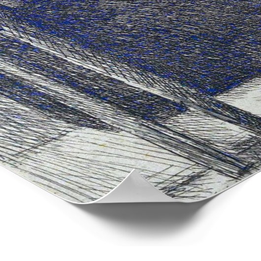 Poster Hassam - La Table Coloniale (Coin)