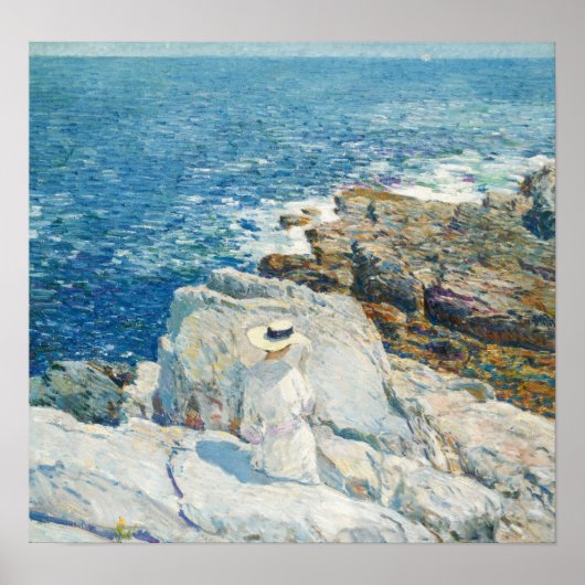 Poster Hassam - Les récifs sud d'Appledore (Devant)