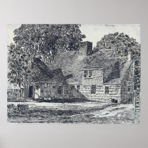 Poster Hassam - Maison Old Dominy Easthampton