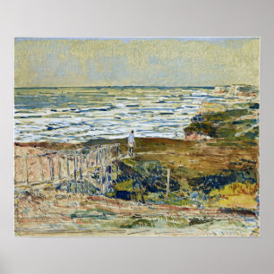 Poster Hassam - Montauk Fisherman 1921