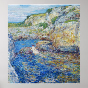 Poster Hassam - Piscine de Rockweed 1902