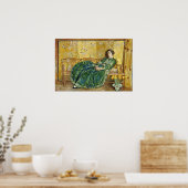 Poster Hassam - Pont à Old Lyme 1908 (Cuisine)