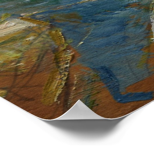 Poster Hassam - Port D'Un Mille Mats (Coin)